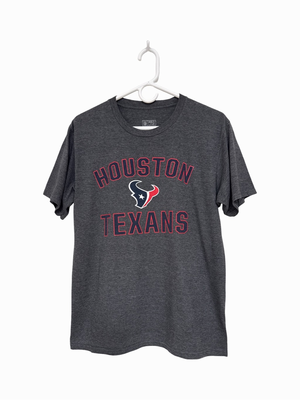 Fanatics NFL ‘Houston Texans’ Team Logo T-Shirt Men’s Medium Gray